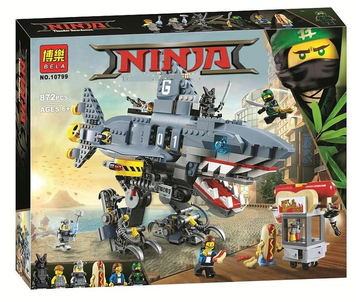 Конструктор Ninjago Movie Bela 10799 Морський диявол Гармадону 872 деталі фото