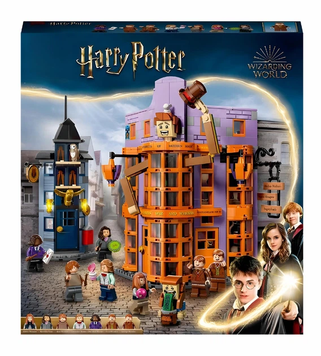 Дитячий конструктор Harry Potter Алея Діаґон: Відьомські витівки на 834 деталі (99929) фото