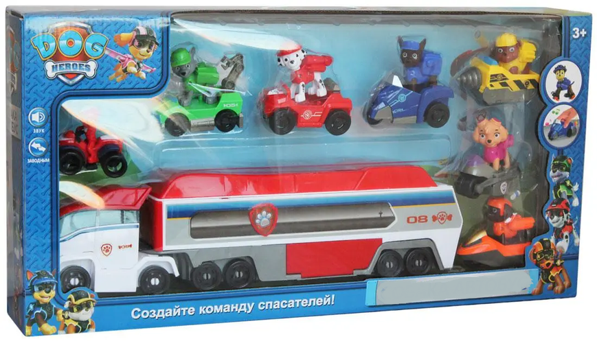 Дитячий ігровий набір Щенячий патруль Патрулевоз Paw Patrol фото