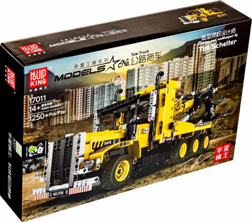 Конструктор Technic Грузовик с лебедкой и крюком, 1250 деталей, Mould king 17011 фото