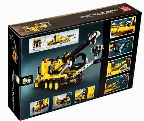 Конструктор Technic Вантажівка з лебідкою і крюком, 1250 деталей, Mould king 17011 фото